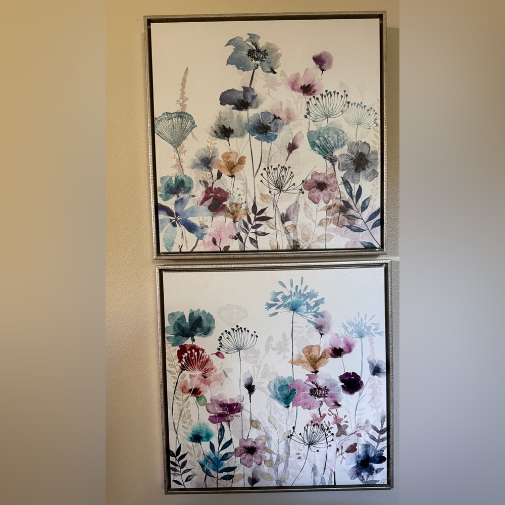 Floral Art Print Set - Multicolor